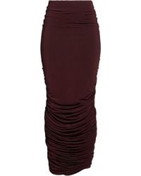 Magda Butrym - Maxi Skirt Viscose, Polyamide, Elastane - Lyst
