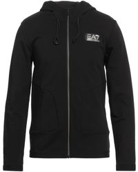 EA7 - Sweatshirt Cotton, Polyester, Polyamide, Elastane - Lyst