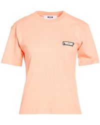 MSGM - T-Shirt - Lyst