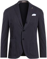 Paoloni - Midnight Blazer Cotton, Elastane - Lyst