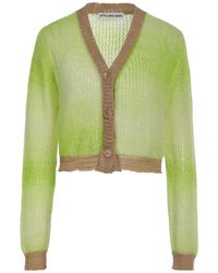 Attic And Barn - Cardigan Mohair Wool, Alpaca Wool, Polyamide, Linen, Polyester - Lyst
