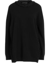 Valentino Garavani - Le Noir Sweater Virgin Wool, Wool, Polyamide - Lyst