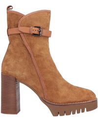Elvio Zanon - Ankle Boots Leather - Lyst