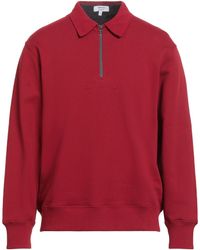 THEORY PROJECT - Burgundy Sweatshirt Cotton - Lyst