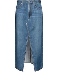 Rag & Bone - Jupe Midi - Lyst