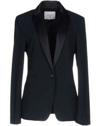 Dondup - Midnight Blazer Virgin Wool, Elastane, Silk, Polyester - Lyst