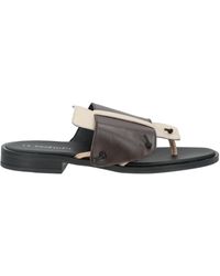 LE BOHÉMIEN - Thong Sandal Leather - Lyst
