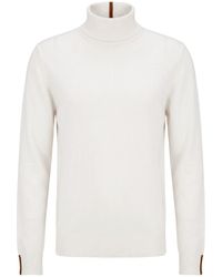 Alpha Studio - Turtleneck Geelong Wool - Lyst