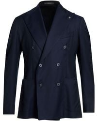 Tagliatore - Midnight Blazer Virgin Wool - Lyst