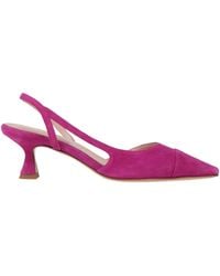 Anna F. - Fuchsia Pumps Leather - Lyst