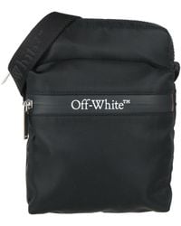 Off-White c/o Virgil Abloh - Branded Polyester Cross-body Pouch - Lyst