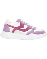Voile Blanche - Sneakers Leather, Textile Fibers - Lyst
