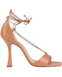 Casadei - Tan Sandals Leather - Lyst
