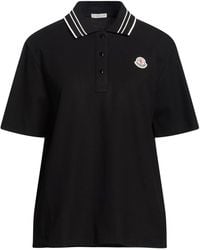 Moncler - Polo Shirt Cotton - Lyst
