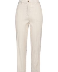 ViCOLO - Pants Linen, Viscose, Metallic Fiber - Lyst