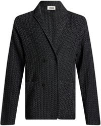 DRYKORN - Charcoal Blazer Wool, Polyacrylic - Lyst