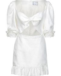 In the mood for love Short Dress - White