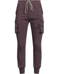 Rick Owens - Pants Cotton, Elastane - Lyst