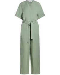 Woolrich - Jumpsuit Viscose, Linen - Lyst