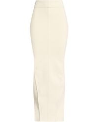 Rick Owens - Light Maxi Skirt Viscose, Polyester, Polyamide, Elastane - Lyst