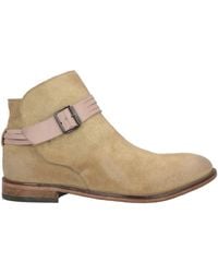 Moma - Sand Ankle Boots Leather - Lyst
