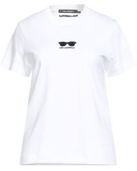 KARL LAGERFELD - T-shirt - Lyst