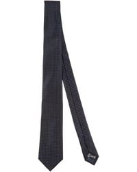 Emporio Armani - Midnight Ties & Bow Ties Silk, Viscose - Lyst