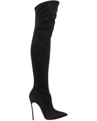Casadei Knee Boots - Black