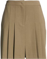 Kaos - Military Mini Skirt Polyester, Viscose, Elastane - Lyst