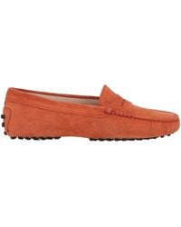 Tod's - Mokassins Gommino aus Veloursleder - Lyst