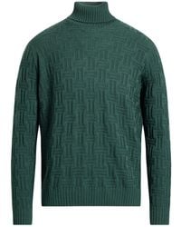 Drumohr - Turtleneck Super 140S Wool - Lyst