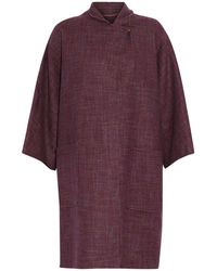 Max Mara Manteau long - Violet