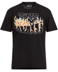 Just Cavalli - T-Shirt Cotton - Lyst