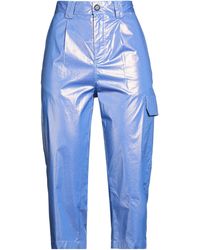 Pinko - Slate Pants Cotton, Elastane - Lyst