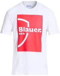 Blauer - T-Shirt Cotton - Lyst