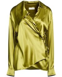 Dries Van Noten - Top Silk, Elastane - Lyst