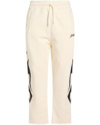 DISCLAIMER - Cream Pants Cotton - Lyst