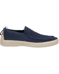 Docksteps - Midnight Espadrilles Textile Fibers, Leather - Lyst