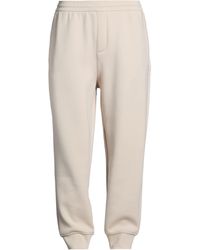 Emporio Armani - Cream Pants Polyester, Lyocell, Cotton, Elastane - Lyst