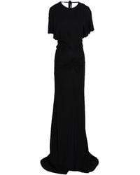 Elisabetta Franchi - Carpet Maxi Dress Viscose - Lyst