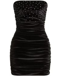 Amen - Mini Dress Polyester, Elastane, Glass - Lyst