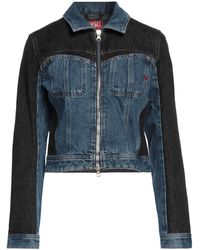 DIESEL - Denim Outerwear - Lyst