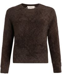 Kaos - Taupe Sweater Viscose, Polyester, Polyamide - Lyst