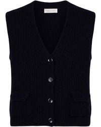Le Tricot Perugia - Midnight Cardigan Virgin Wool, Silk, Cashmere - Lyst