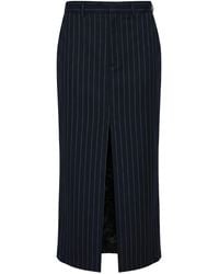 Nineminutes - Midnight Maxi Skirt Polyester, Viscose, Elastane - Lyst