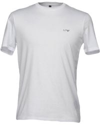armani jeans white shirt