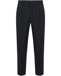 Department 5 - Pants Polyester, Virgin Wool, Elastane - Lyst