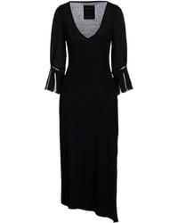 Roland Mouret - Maxi Dress Wool, Silk, Polyester - Lyst