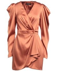 ACTUALEE Short Dress - Orange
