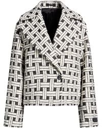 KENZO - Jacket Cotton, Polyester, Wool, Polyamide, Acrylic - Lyst